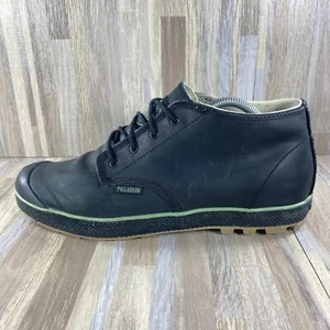Size 9.5 - Palladium Mens Chukka Ankle Boots Black - Picture 1 of 12