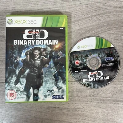 Binary Domain Xbox 360 Game No Manual VGC PAL - Image 1 of 4