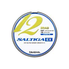 Daiwa Fishing PE Line UVF SALTIGA SENSOR 12 BRAID EX+Si 200m #2/36lb 5-Colors