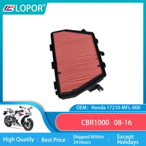 Motorcycle Air Filter Cleaner For Honda CBR1000RR 2008-2016 - Picture 1 of 7