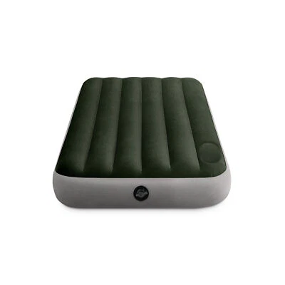 Intex 64761E Dura-Beam Standard Series Downy Airbed w/ Built-In Foot Pump, Twin - Image 1 of 4