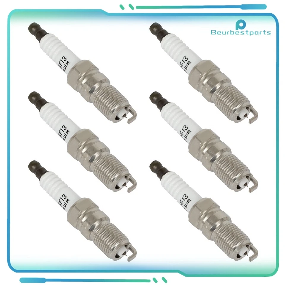6 piezas bujías de iridio para Mazda B3000 2003 Mazda Tribute 3,0 L Foto 1 de 4