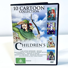 10 Children's Cartoon Collection - VALUE SET Region Free RAAM Rare Free Postage