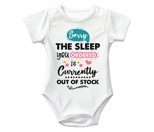 The Sleep You Ordered Is Current Out Of Stock Baby Grow Body Weste - Bild 1 von 1