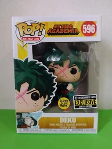NEW FUNKO POP! ~ ANIMATION ~ MY HERO ACADEMIA ~ DEKU #596 ~ GITD ~ EE EXCL - Picture 1 of 6