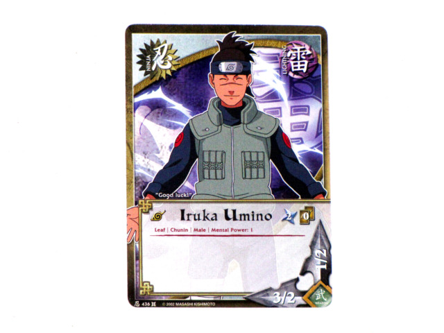 Iruka Umino - N-1235 - Common - 1st Edition - Naruto Singles » Weapons of  War - Pro-Play Games