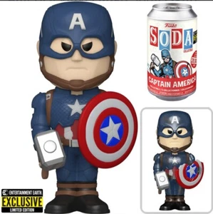 Avengers: Endgame Captain America Vinyl Funko Soda Figur - EE Exclusive LE 20k - Bild 1 von 4