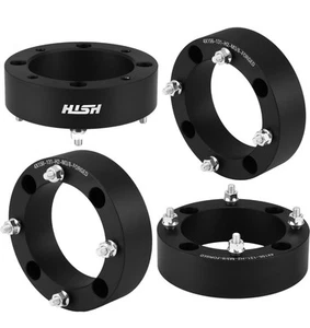 HISH 4x156mm Wheel Spacers 2"(50mm) Thickness with 3/8"-24 Studs 131mm Hub Bore - Foto 1 di 7