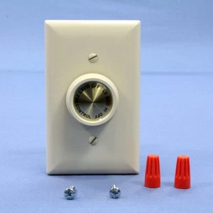 P&S Lt Almond Rotary ON/OFF Ceiling Fan Speed Control De-Hummer 1.5 Amp 941-414 - Imagen 1 de 7