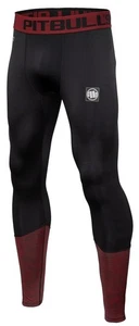 Pit Bull Performance Leggings Klein Logo Rot - Bild 1 von 6