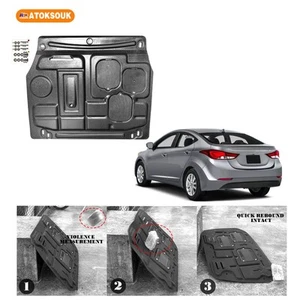 For Hyundai Elantra 2012-2016 Heavy-duty Engine Shield Skid Plate Engine Cover - Foto 1 di 16
