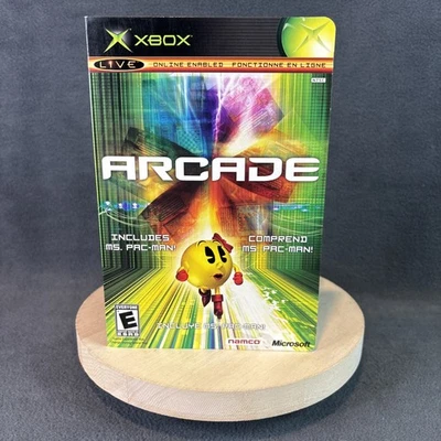 Xbox - Xbox Arcade Featuring Ms. Pac-Man - Disc & Sleeve - Tested - Image 1 of 4