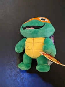 Mattel Teenage Mutant Ninja Turtle 8 pollici - peluche tartaruga morta Michelangelo - Foto 1 di 3