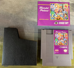 Mendel Palace (Nintendo) NES - Cart, Manual, and Sleeve - Tested