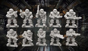 BMT RT MEK Trooper X10 28mm Stargrave Zona Alfa Forbidden Psalm Planet28 - Bild 1 von 4
