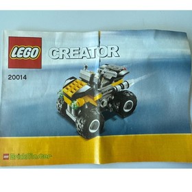 LEGO Creator No. 20014 Quad Bike ATV 4x4 Four-Wheeler BrickMaster Complete Set