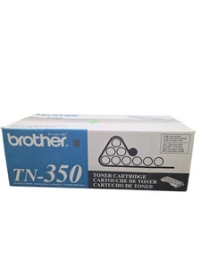 Brother TN-350 Toner Cartridge 2500 Pages - Black - New/Sealed - Picture 1 of 3