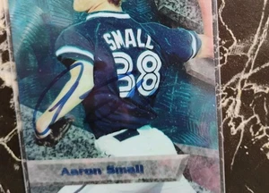 1994 Bowman Best Aaron Small Prospects Card Auto - Picture 1 of 3