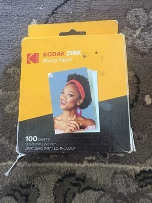 Kodak Premium Zink 2x3" Photo Paper, 70 Sheets, Sticky-Backed - Image 1 of 2