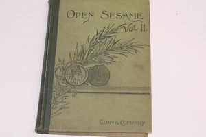 Open Sesame! Poetry and Prose For School-Days Volume II 1890 Vintage Poetry - Imagen 1 de 6
