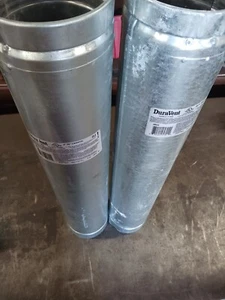 🇺🇸Pair of DuraVent 4" x 24" Length Type B Gas Vent Pipe -4BV24 - Picture 1 of 4