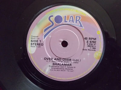 Shalamar - Over and over / You´re the one for me  Top UK Solar 45   - Bild 1 von 2