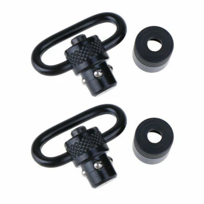 QD Tactical Push Button Sling Swivel Mount Adapter for Shotgun Gun Rifle W/ Base - Image 1 of 4