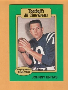 Johnny Unitas Baltimore Colts 1987 Hygrade All-Time Greats Louisville 7O - Picture 1 of 2
