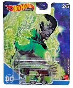 Hot Wheels Premium Real Riders Metal (2020) KOOL KOMBI Green Lantern GRL43 2/5 - Picture 1 of 1