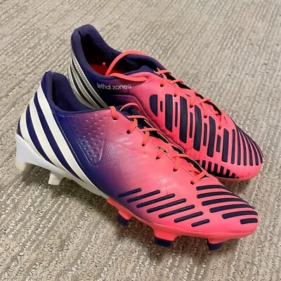 * ADIDAS PREDATOR LETHAL ZONES TRX FG W * G64945 * SOCCER CLEATS * 6.5 US * - Image 1 of 4
