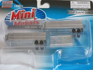CLASSIC METAL WORKS N Scale - AeroVan Refrigerated Trailer Set - Unmarked 51166 - Picture 1 of 1