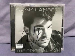 Adam Lambert SIGNED Autographed The Original High CD Album - Picture 1 of 4