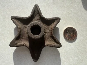 Vintage Cast Iron Farm Gear Sprocket 6 Tooth - Picture 1 of 4