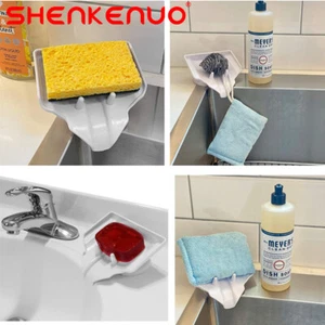 1X Soap Dish/Holder-Waterfall-Soap Saver/Dryer Drain-No Mushy Soap US Stock - Picture 1 of 10