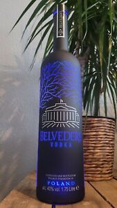 Belvedere Vodka Midnight Sabre 1,75 Limited Edition mit LED Beleuchtung 