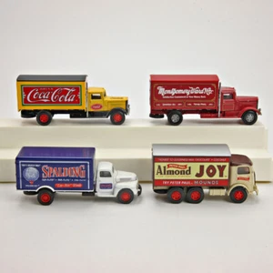 4 camiones de reparto diecast Hartoy escala 1:64 - Imagen 1 de 6