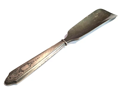 Cuerno de zapato William Kerr plateado de colección marcado época victoriana Foto 1 de 4