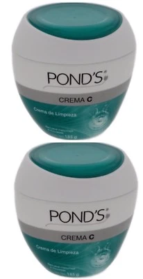 LOT OF 2 NEW CREAM POND'S C CREMA LIMPIEZA 365GR 12.88 OZ SKIN CLEANSING BEAUTY - Image 1 of 4