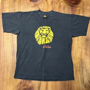 Vintage Der König der Löwen Broadway Musical T-Shirt Disney Large Baumwolle Crew B4-7 - Bild 1 von 6