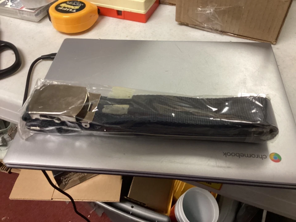 Cinturón Army Web Azul Algodón Lona Color Militar Ajustable Cinturones Fuertes 54" Largo Foto 1 de 1