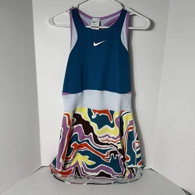 Nuevo Vestido Tenis Nike Court Dri-FIT Slam Melbourne Para Mujer Talla Mediana DR6852-301 Foto 1 de 3
