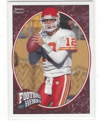 2008 UPPER DECK FOOTBALL HEROES FOOTBALL SERIES SINGLES - Image 1 of 2
