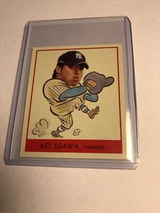 2007 Upper Deck Goudey Heads Up Kei Igawa #246 Yankees - Picture 1 of 2