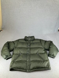 Vintage Polo Ralph Lauren Daunen Puffer Jacke Herren Extra Large XL Grün Isoliert - Bild 1 von 24