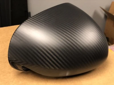 Carcasa de espejo de puerta de fibra de carbono para McLaren 650s 570s 570GT MP4-12C RH Foto 1 de 3