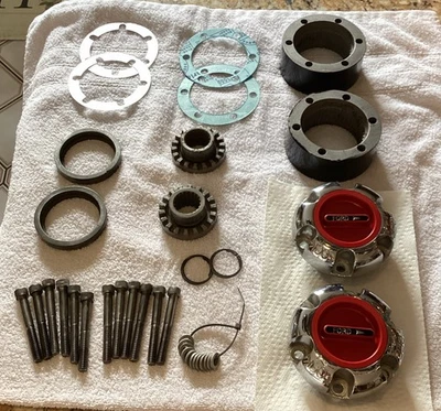 BUJES DE BLOQUEO GRANDES DANA-44 FORD SPICER COMPLETOS LISTOS PARA INSTALAR ENVÍO GRATUITO EE. UU. Foto 1 de 4