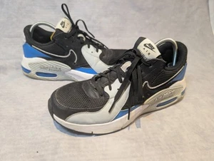 Nike Air Max Excee Trainers Mens UK 7 US 8 EU 41 REF Black White Blue - Picture 1 of 12