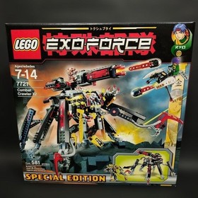 LEGO Exo-Force Combat Crawler X2 7721 In 2007 New Retired