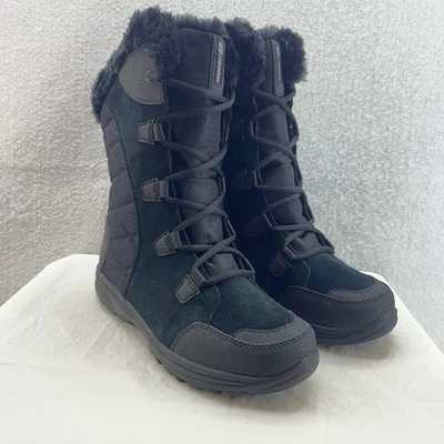 Columbia Boots Womens 8 Ice Maiden II Preppy 200G Insulated Hiking Snow Shoes - Image 1 of 4