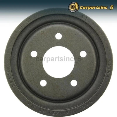 1 Rear Brake Drum for Oldsmobile Cutlass Ciera 2.5L 1982 - 1992 - Image 1 of 3